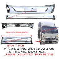 J125S08 CHROME BUMPER HINO 300 DUTRO WU720 XZU720 STEEL