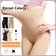 Body Shaper Pants Korset Pengecil Perut Wanita Korset Pelangsing Seamless 612+813