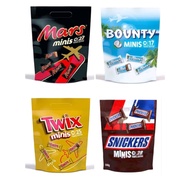 ช็อคโกแลต Bounty/Snickers Minis ช็อคโกแลตมินิ ห่อใหญ่500กรัม มีให้เลือก2รสชาติ