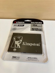 [全新] Kingston KC600 2.5 吋 SSD 固態硬碟 512GB sata