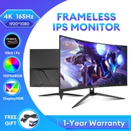 Expose 24/27 Inch IPS Monitor 165Hz Full HD Curved 100Hz Gaming Monitor with Speaker Computer PC Lap