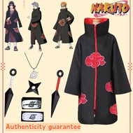【Anime Naruto】role play Akatsuki organization cloak Halloween costume cloak Sasuke Uchiha Itachi cos