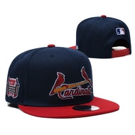 New EraMLB St. Louis Cardinals Black and Red 9FIFTY A-Frame Baseball Cap, Adjustable, Comfortable, B