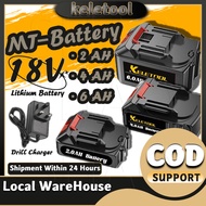 Makita 18v Battery Rechargeable Li-lon Battery Cordless Drill charger Replacement universal battery 