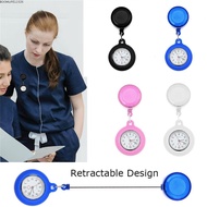 Pocket Watch Doctor/Nurse Quartz Clock Clip-on Fob Watch