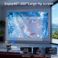 AOC HA109 投影機 4K 安卓 11 720P 投影機 WiFi5 200吋便攜式投影機 藍牙.4 1280*720P 家庭劇院戶外投影儀