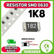 Resistor smd 1k8 182 type 0603