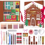 Makeup Advent Calendar 2025, 24 Days Christmas Gift Makeup Sets For Women, UCANBE 2025-2026 Xmas Cou