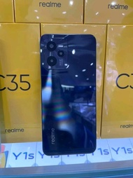 Realme C35 RAM 4\128 Nominus masih mulus fullshet second rasa baru garansi resmi indonesia