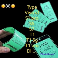 Anti-scratch clear film full glue vivo s1, s1 pro, s5, s7, t1, t1 5g, t1 pro, x21, x23, x27, x27 pro