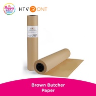 HTVRONT | Brown Butcher Paper, 30" x 30m Kitchen Towel Tissue