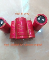 Elco 10000uf 50v rubycon original