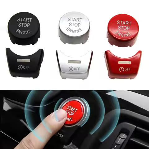 Electronic Engine Ignition Start Stop Switch Cover Automotive OFF Button For BMW 5 6 7 Series F10 F1