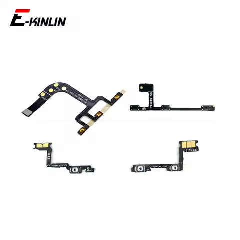 Switch Power ON OFF Key Mute Silent Volume Button Ribbon Flex Cable For OnePlus 3 3T 5 5T 6 6T 9R Re