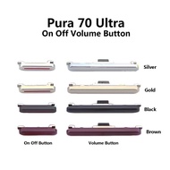 For HW Pura 70 Ultra / Pura70 Ultra ( HBP-LX9, HBP-AL00 ) Side Power On Off Volume Switch Button Key
