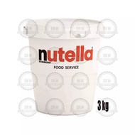Nutella Hazelnut Spread with Cocoa (Tub 3kg, Jar 750g)