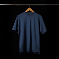 JB Boxy Tee Steel Blue - Oversized T-Shirt