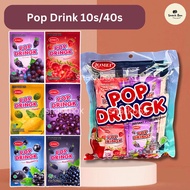Jomei Pop Dringk Random Flavours Pop Drink Powder Drink 10s/40s Halal