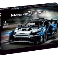 Compatible Mechanical Group 42123 McLensena GTR Racing Car Boy Assembled Building Block Toy Gift
