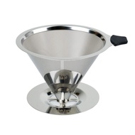V60 Coffee Dripper Paperless Metal Coffee Filter Stainless Coffee Dripper