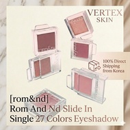 [rom&nd] Rom And Nd Slide In Single 27 Colors Eyeshadow
