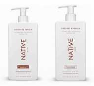 Native Shampoo and Conditioner Set | Sulfate Free, Paraben Free, Dye Free, with Naturally Derived Cl