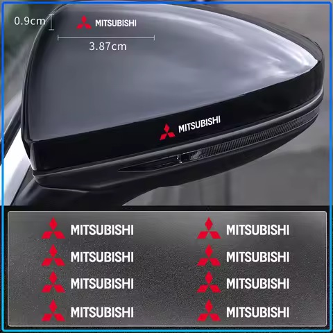 3D Car Interior Stickers Badge Decoration Auto Styling Caps For Mitsubishi Lancer ASX Outlander Paje