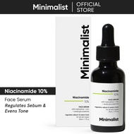 Minimalist 10% Niacinamide Face Serum For Acne, Blemishes & Oil Control | Skin Clarifying Serum For 