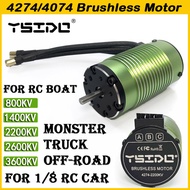 YSIDO 4274 800KV 1400KV 2200KV 3600KV Brushless Motor for RC ARRMA TRAXXAS EDF Boat 1/8 1/7 Car Mons