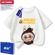 AENA Áo Trẻ Em Áo Labubu Cho Bé Áo Labubu Cho Bé Gái Áo Thun Bé Áo Phông Bé Trai Mặc Mặc Cho Bé Gái 
