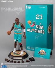 【多金魚】全新 ENTERBAY 1/6 Michael Jordan NBA 1996年 全明星賽 麥克喬丹 23