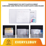【𝐂𝐥𝐞𝐚𝐫𝐚𝐧𝐜𝐞 𝐒𝐚𝐥𝐞】PVC IC Card Cover License Card Cover Bank Card Cover Membership Card Cover Anti RFID