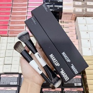 [Genuine][With bill] Makeup Brush by Mario F1, F4 Makeup Brush 2 heads Makeup Brush Set Foundation B