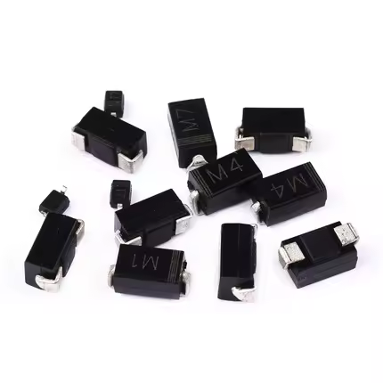 50PCS M1 M2 M4 M7F A7 SMA Rectifier Diode 1A SMD 1N4001 4002 4004 4007 SS310 RS1M RS2M ES1D ES1J US1