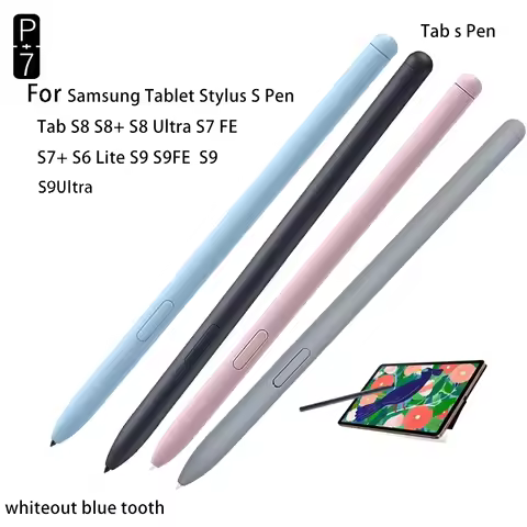P+7 Tablet SPen Stylus Touch Pen For Samsung Galaxy Tablet Tab S10 S8 S9 S9FE S7 FE S6 Lite S7+ S8+ 