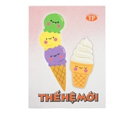 Combo 5 Tập vở Thế Hệ Mới 200 trang có giấy dày trắng sáng định lượng 70gsm có đường kẻ cho học sinh