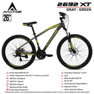 SEPEDA GUNUNG MTB 24 26 inch AVIATOR 2692 XT REM CAKRAM BY PACIFIC