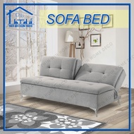 Twin Win Home 5.5 Feet Foldable Sofa Bed/3 Seater/multifunctional 2 in 1 sofa - Grey Color
