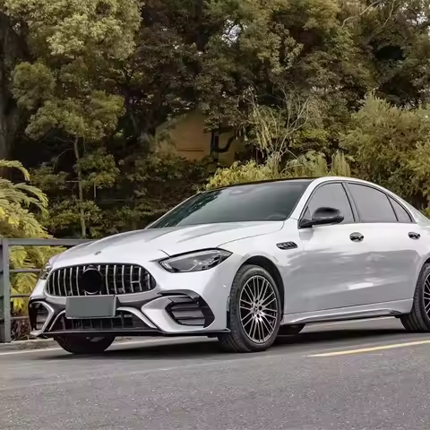 For C Class W206 C180 C200 C220d C300 2022+ Sport Edition W206 C63 Body Kit Front Bumper Rear Bumper