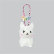 一世日本代購新版正版Amuse 可愛羊駝掛件公仔迷你玩偶毛絨動物禮物