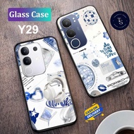 Softcase Glass For VIVO Y29 (4G) & VIVO Y29 (5G) - Case Handphone For VIVO Y29 (4G) & VIVO Y29 (5G) 
