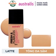 Kem Nền Australis Siêu Nhẹ Tông Da Sậm #Latte 30ml