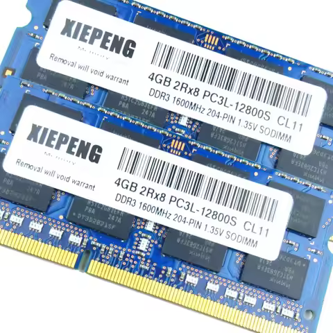 Laptop Memory 4GB DDR3L SODIMM 1600MHz 8GB 2Rx8 PC3L-12800S Notebook for DELL Inspiron 14R 5420 5421