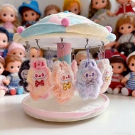 Same Style Rotating Doll House Rotating Doll Storage House Cute Girl Doll Rotating Doll House