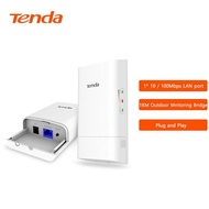 Tenda O1-5G 1KM 5GHz Outdoor CPE Wireless 9dbi WIFI Repeater Extender Router AP ess Point Wi-Fi Bridge with POE/DC Adapt