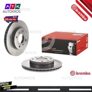 จานเบรคหน้า NISSAN CEFIRO A31 24V. 1988- BLUEBIRD U12 U13 U14 200SX 240SX S13 SKYLINE R32 R33 VANETT