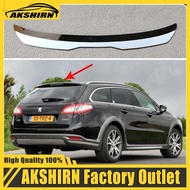 Rear Roof Lip Spoiler For Peugeot 508 SW RXH 2011-2015 Roof Spoiler Gloss Black Accessories Body Kit