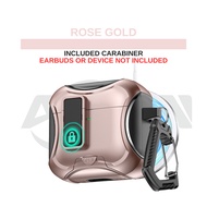 AirPods 4 & ANC Case Compatible Security Lock Built-in Phone Stand Heavy Duty Armor