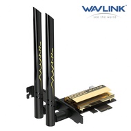 AX5400M WiFi 6E PCIe Network Card, Tri-Band AX210 Wireless Adapter With Bluetooth 5.3, MU-MIMO, WPA3