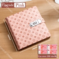 Ipon Challenge Booklet Money Organizer Collect Book Wallet Organizer Money Saving Binder 200 envelop